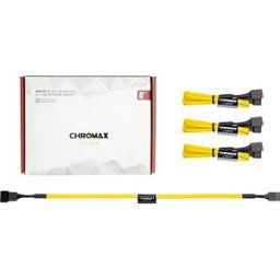 NO NA-SEC1 GE - NOCTUA 4x 30 cm 4-pin fan connection cable, yellow