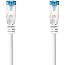 NEDIS N CCGL85330WT20 - Patch cable, Cat.6a, S/FTP, 2 m, white