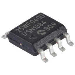MICROCHIP 25WF040B-40I/SN - Serial flash memory, 4 Mb, 1.65...1.95 V, SO-8