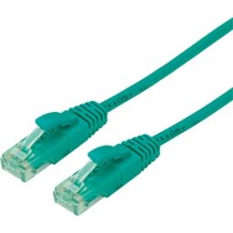 ROLINE RECYCLED MATERIAL ROLINE 21453132 - Patchkabel Cat.6a UTP, grün, 2 m