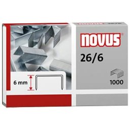 NOVUS KLAMMER 26/6 - Staples 26/6