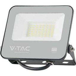 V-TAC VT-9891 - LED floodlight, 30 W, 5500 lm, 6500 K, black, 185 lm/W