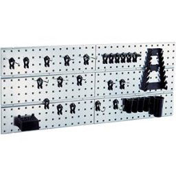 RAACO 109642 - Perforated panel x 2 + 28 clips