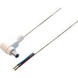 BKL DC AKW 5021 - DC cable, 2 x 0.50 mm², angled plug 2.1 mm