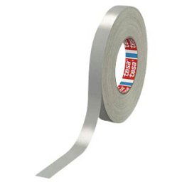 TESA 04651GR-19 - Premium acrylic coated cloth tape, 19 mm, grey