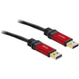 DELOCK 82745 - Delock USB 3.0 A plug/plug 2 m premium cable