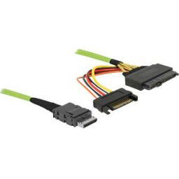 DELOCK 85802 - Cable OCuLink PCIe SFF-8611 > U.2 SFF-8639 0.5 m