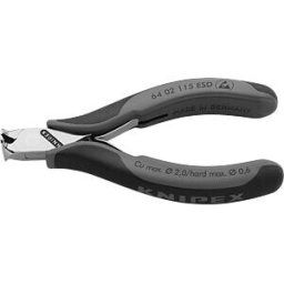 KNIPEX KN 64 02 115 ESD - End angle cutting pliers, 115 mm