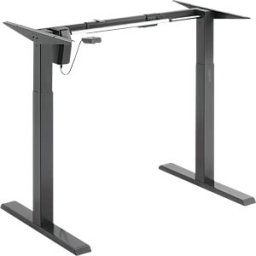 LOGILINK EO0029 - Electrically adjustable sit-stand desk frame, 1 motor, black