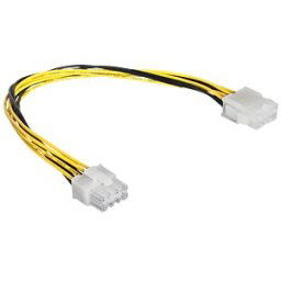 DELOCK 83342 - 8 Pin EPS Verlängerung 30 cm