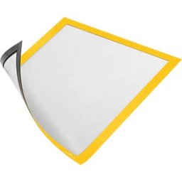 DURABLE 486904 - Infoframe, A4, magnetic, yellow, pack of 5