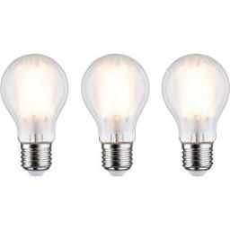 PAULMANN PLM 29092 - LED filament bulb, 7 W, 1055 lm, 2700 K, pack of 3