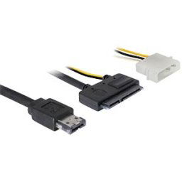 DELOCK 84412 - eSATAp > SATA 22-pin 2½'' - 3½'' HDD 1-m cable
