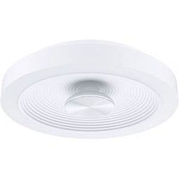 PAULMANN PLM 71177 - Volea ceiling light, 18 W, 2120 lm, 3000 K, round, white/silver