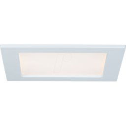 PAULMANN PLM 92068 - LED recessed panel, 11.1 W, 2700 K, square, white