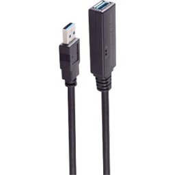 SHIVERPEAKS SHVP BS13-39085 - Active USB 3.0 cable, A connector > B connector, 15 m