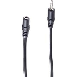 SHIVERPEAKS SHVP BS30810 - Jack cable extension, 3.5 mm, 3-pin, 20 m