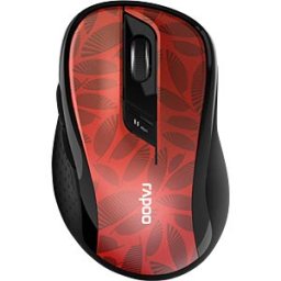 RAPOO M500 RT - Mouse, Bluetooth/wireless, red