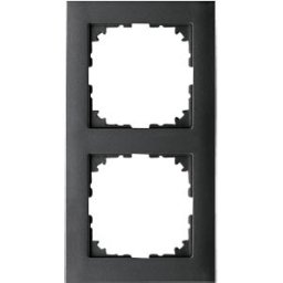 MERTEN EL MPU 4020-3614 - M-PURE frame — 2-gang, anthracite
