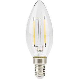 NEDIS N LBFE14C351 - LED filament lamp E14, 2 W, 250 lm, 2700 K