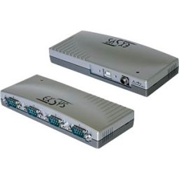 EXSYS EX-1334V - USB 2.0 converter, USB-B to 4x RS-232, FTDI