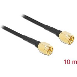 DELOCK 90471 - SMA connector to SMA connector LMR/CFD100 10 m