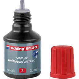 EDDING BT30002 - Refill ink, whiteboard marker, BT 30, red