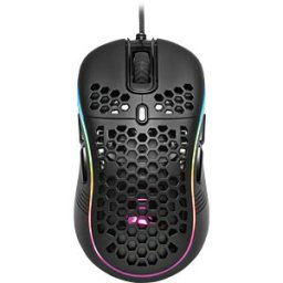 SHARKOON SHARK LIGHT2 S - Gaming mouse (Mouse), USB, RGB, black