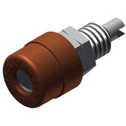 HIRSCHMANN TEST & MEASUREMENT BIL 20 BR - insulated socket, 4 mm, solder connection and M6 thread