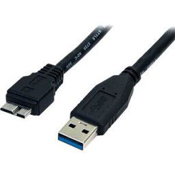STARTECH.COM ST USB3AUB50CMB - USB 3.0 Cable, A Male to Micro B Male, 0,5 m