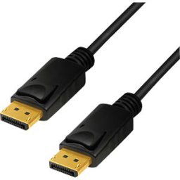 LOGILINK CV0139 - DisplayPort cable, DP/M to DP/M, 8K/60 Hz, black, 5 m