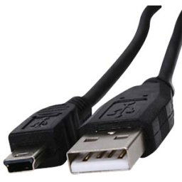 EFB-ELEKTRONIK AK 673-A - USB 2.0 cable, A-connector/Mini-B-USB-5P connector>1.5 m