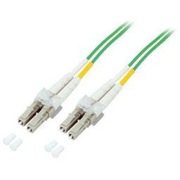 EFB-ELEKTRONIK O0319.5OM5 - Duplex Jumper LC-LC 50/125µ, 5 m, OM5, green