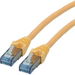 ROLINE 21152722 - Patch cable Cat. 6a UTP, LSOH, yellow, 2 m