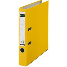 LEITZ 10155015 - Leitz 180° Lever Arch File Plastic, yellow
