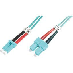 DIGITUS DIGI DK2532-10-3 - Fiber Optic Multimode Patch Cord, OM 3, LC / SC
