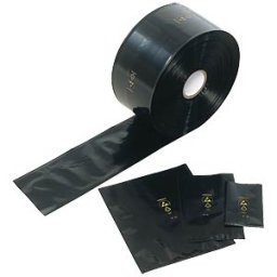 WARMBIER ESD BEUTEL-C 150 - PE protective pouch CARBOSTAT, 100 x 150 mm