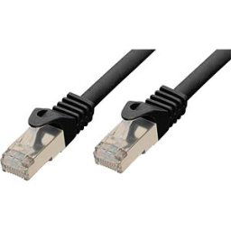 FREI PATCH-C7 2 SW - 2.0m Patch cable,Cat.7 raw cable, black, RJ45