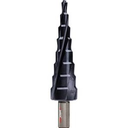 RUKO101083P - Step drill with turbo tip M2, 6 - 20 mm