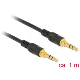 DELOCK 85547 - Jack Cable 3.5 mm 1 m