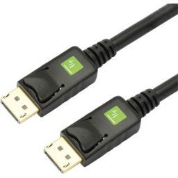 TECHLY ICOC-DSP-A-005 - DisplayPort 1.2 cable, 4K, 60 Hz, 0.5 m