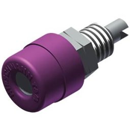 HIRSCHMANN TEST & MEASUREMENT BIL 20 VT - insulated socket, 4 mm, solder connection and M6 thread