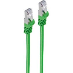 SHIVERPEAKS SHVP 75512-G - patch cable, Cat.7 raw cable, PIMF, LSZH, green, 2 m
