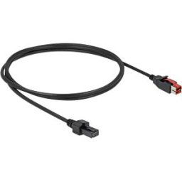 DELOCK 85950 - PoweredUSB cable, 24 V > 2x 4-pin, 1 m