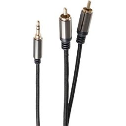 SHIVERPEAKS SHVP B20-32255 - PRO Series II jack/cinch adapter cable, 2.5 m