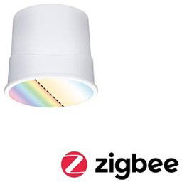 PAULMANN PLM 92470 - Base Coin flush-mounted light fixture, 4.9 W, 420 lm, RGBW, ZigB