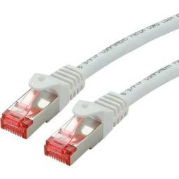 ROLINE 21152662 - Patch cable Cat. 6 S/FTP (PiMF), LSOH, white, 2 m