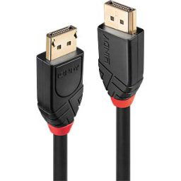 LINDY 41081 - DisplayPort 1.2 cable, 4K, 60 Hz, active, 20.0 m