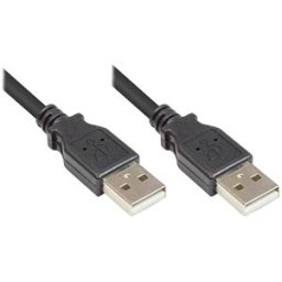GOOD CONNECTIONS GC 2212-AA2S - Cabel USB 2.0 male A > male A, black, 1,8m