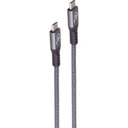 SHIVERPEAKS SHVP BS13-68035 - USB 4.0 cable, C connector > C connector, 40 Gbit/s, 240 W, 2 m